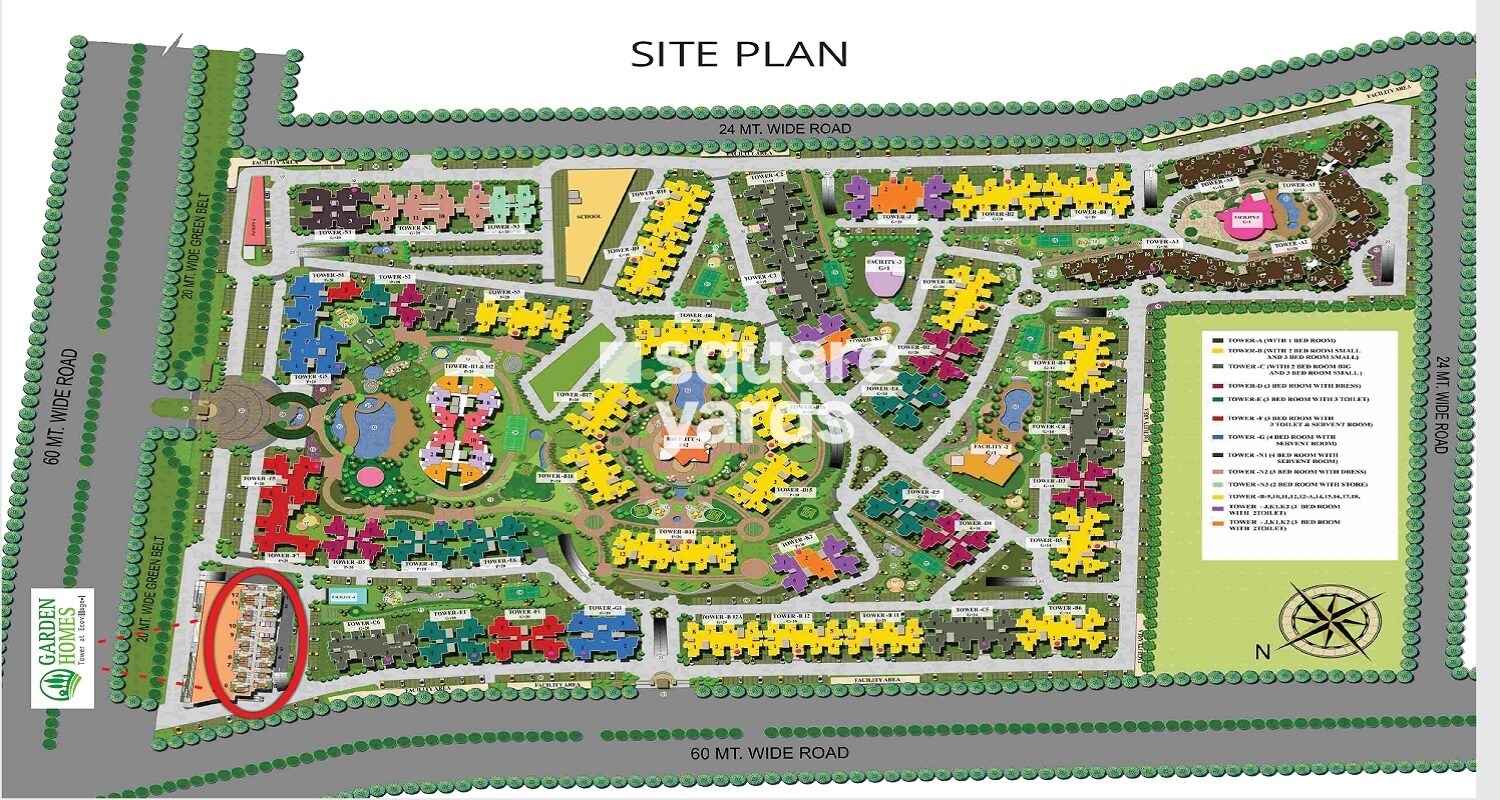 Supertech Garden Homes Master Plan 1
