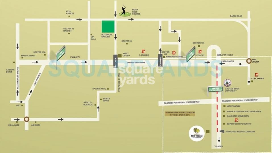 Supertech Golf Country Village Location Image