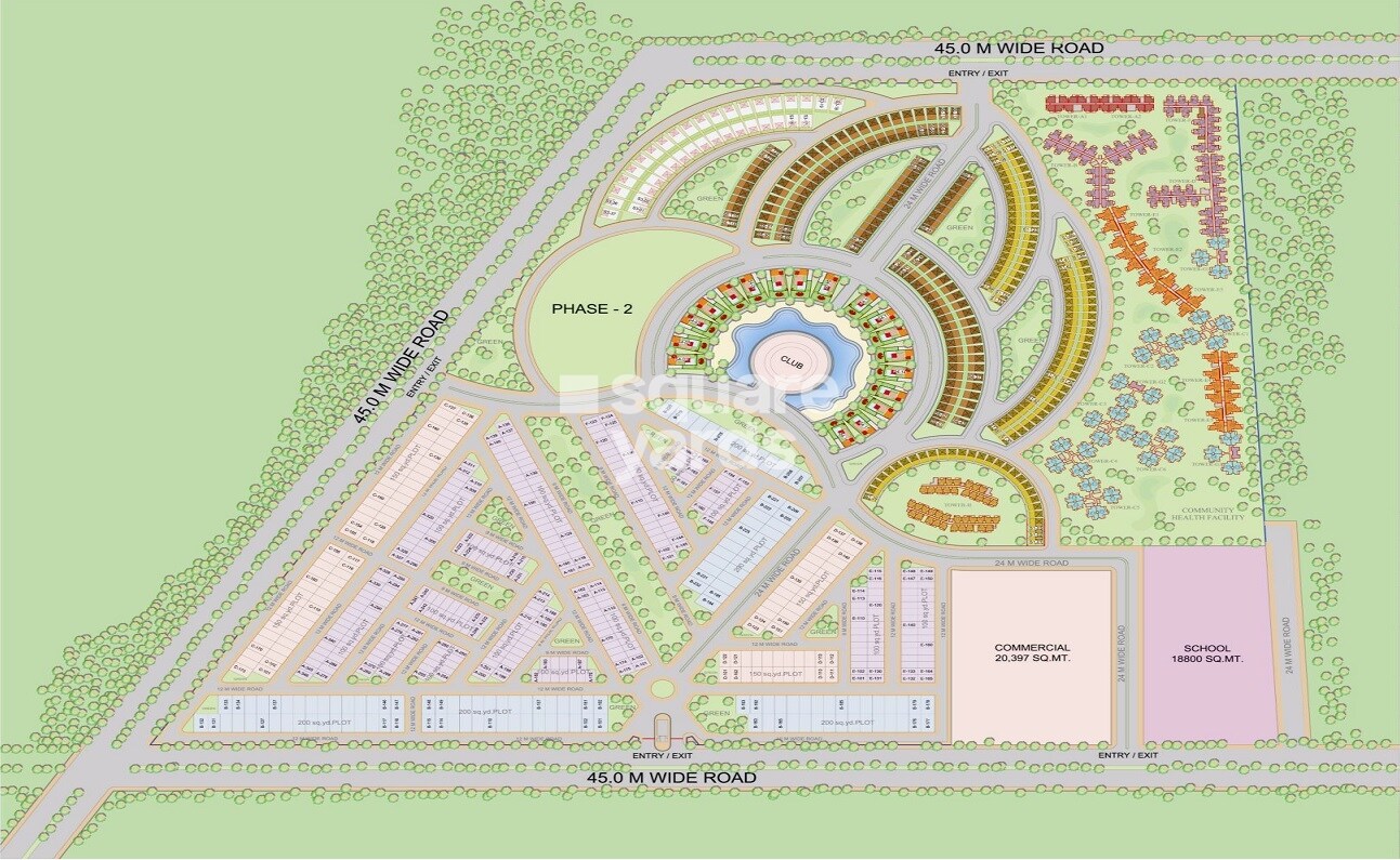 Supertech Holiday Village Phase II Master Plan 1