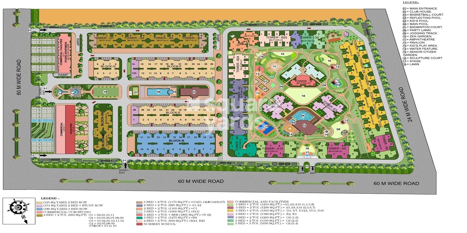 Supertech Oxford Suites Master Plan 1