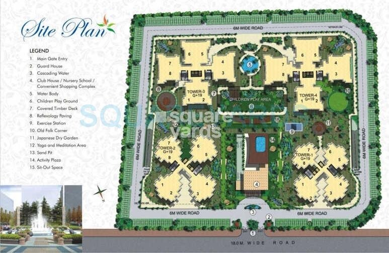 Surya Aastha Greens Master Plan 1