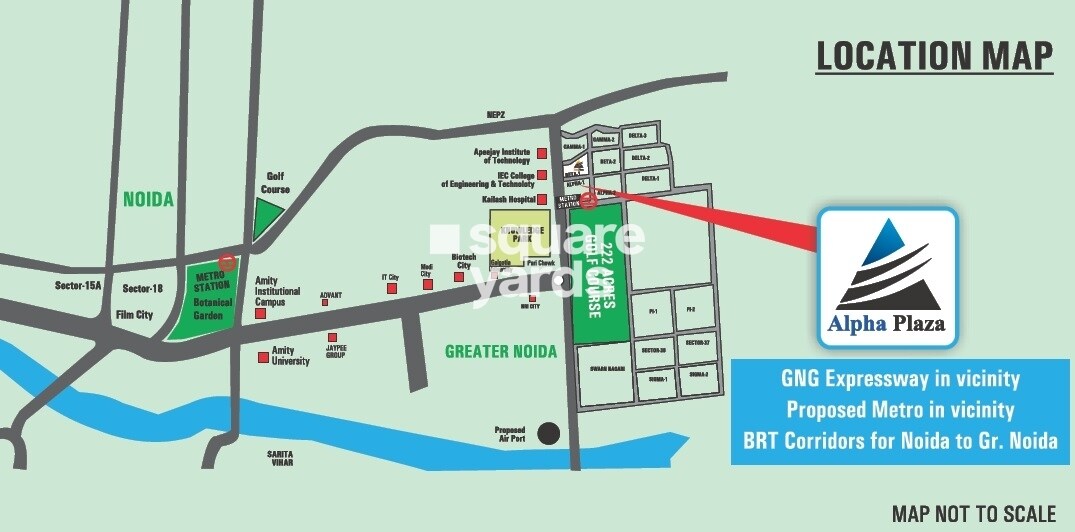 SVG Alpha Plaza Location Image