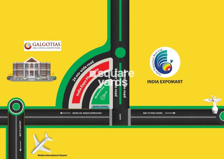 SVG India Expo Plaza Location Image