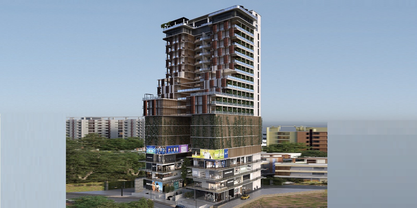 SVG Town Square residential project in Alpha II Greater Noida