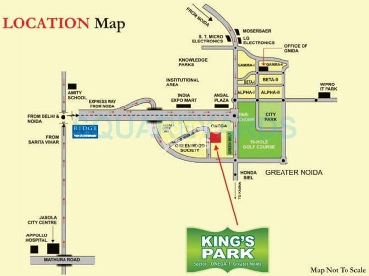 Today Kings Park Location Image