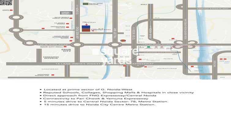 Trident Embassy Reso Location Image