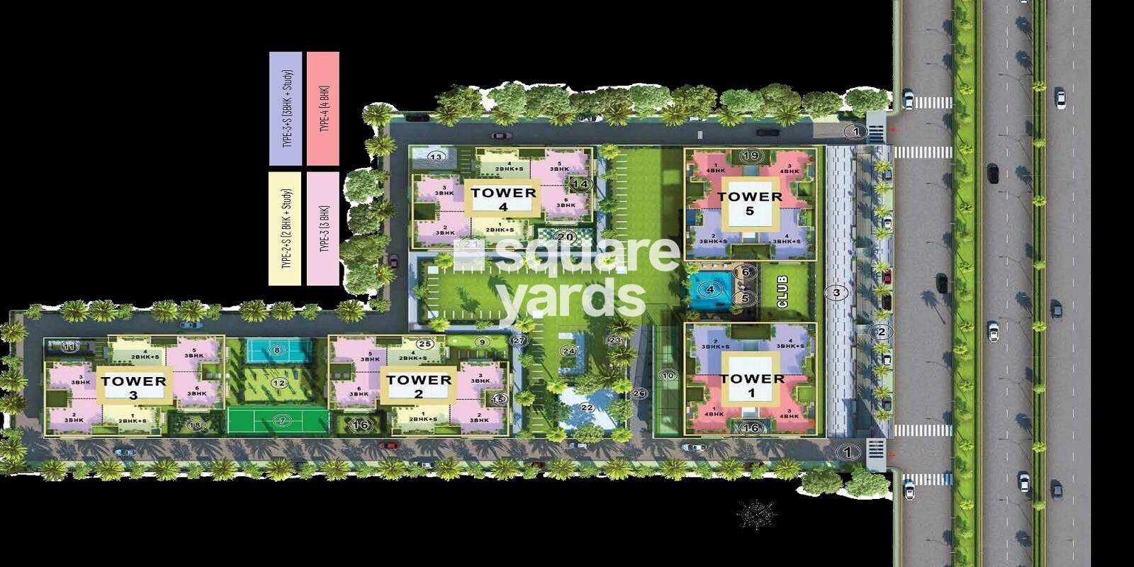 Trident Embassy Reso Master Plan 1