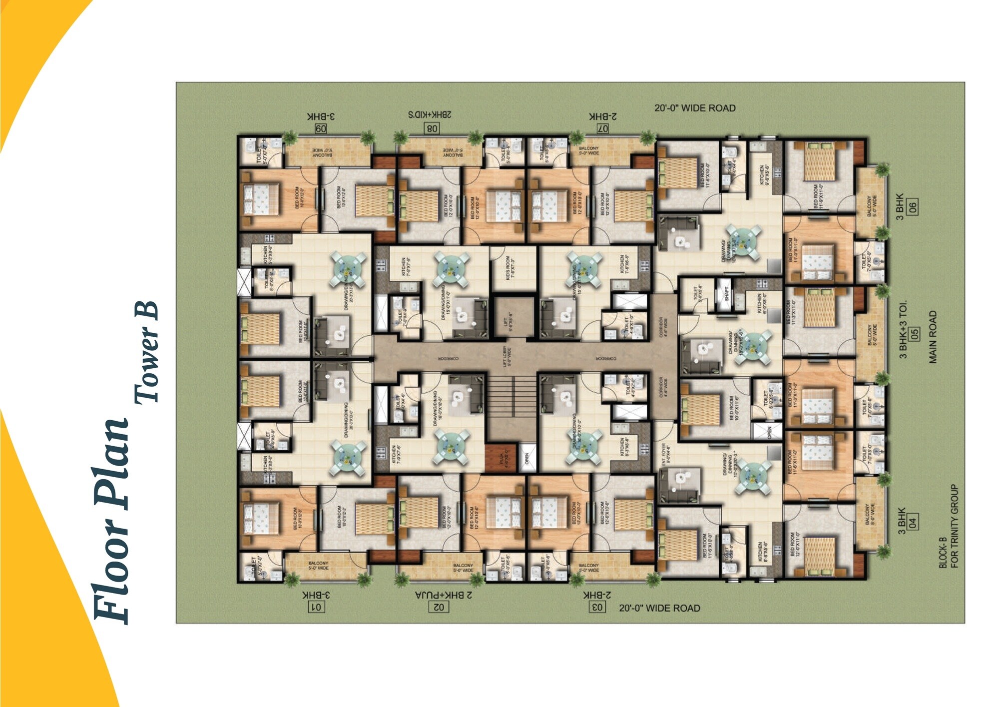 Trinity Trio Floor Plans 2