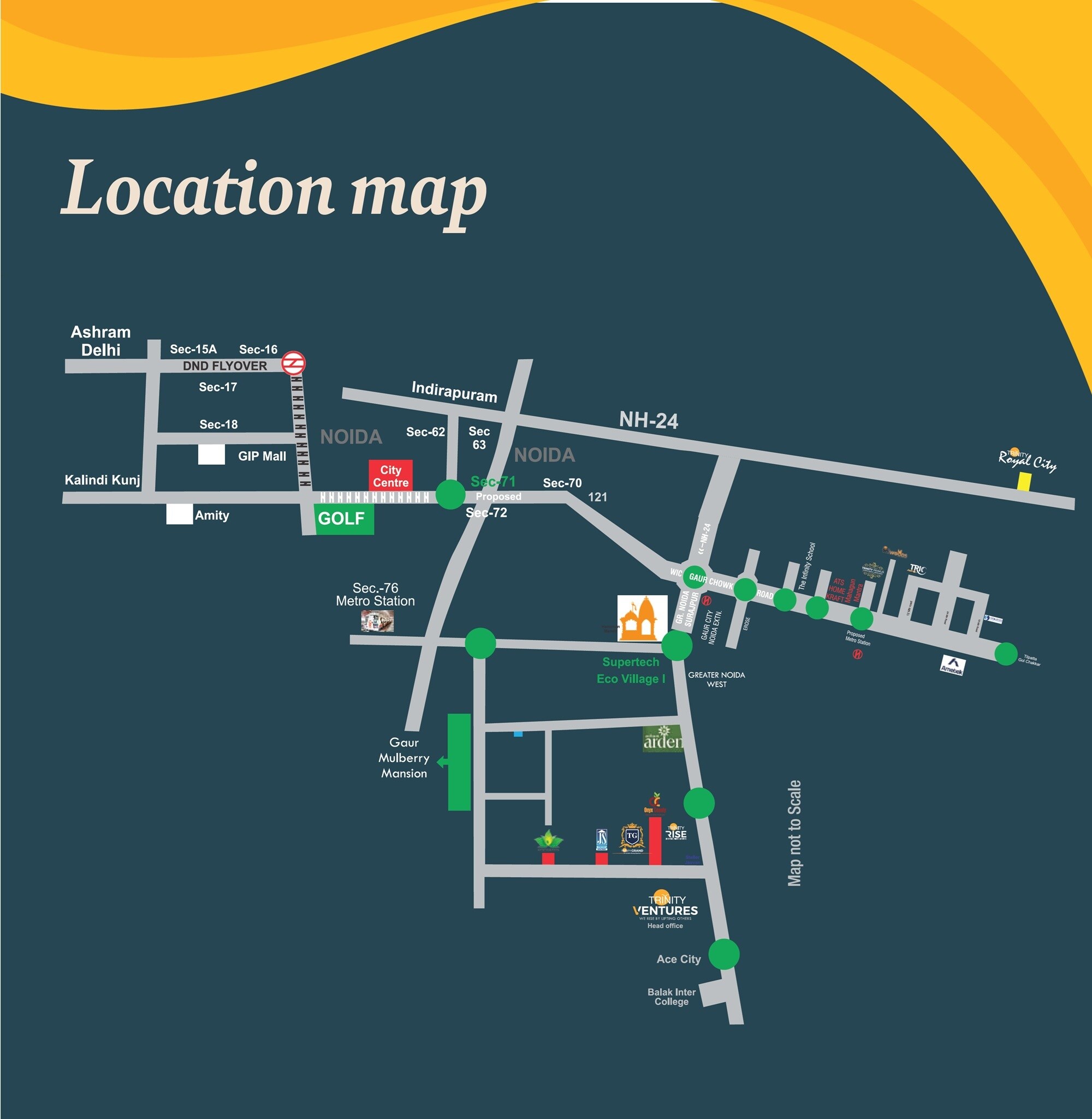 Trinity Trio Location Image