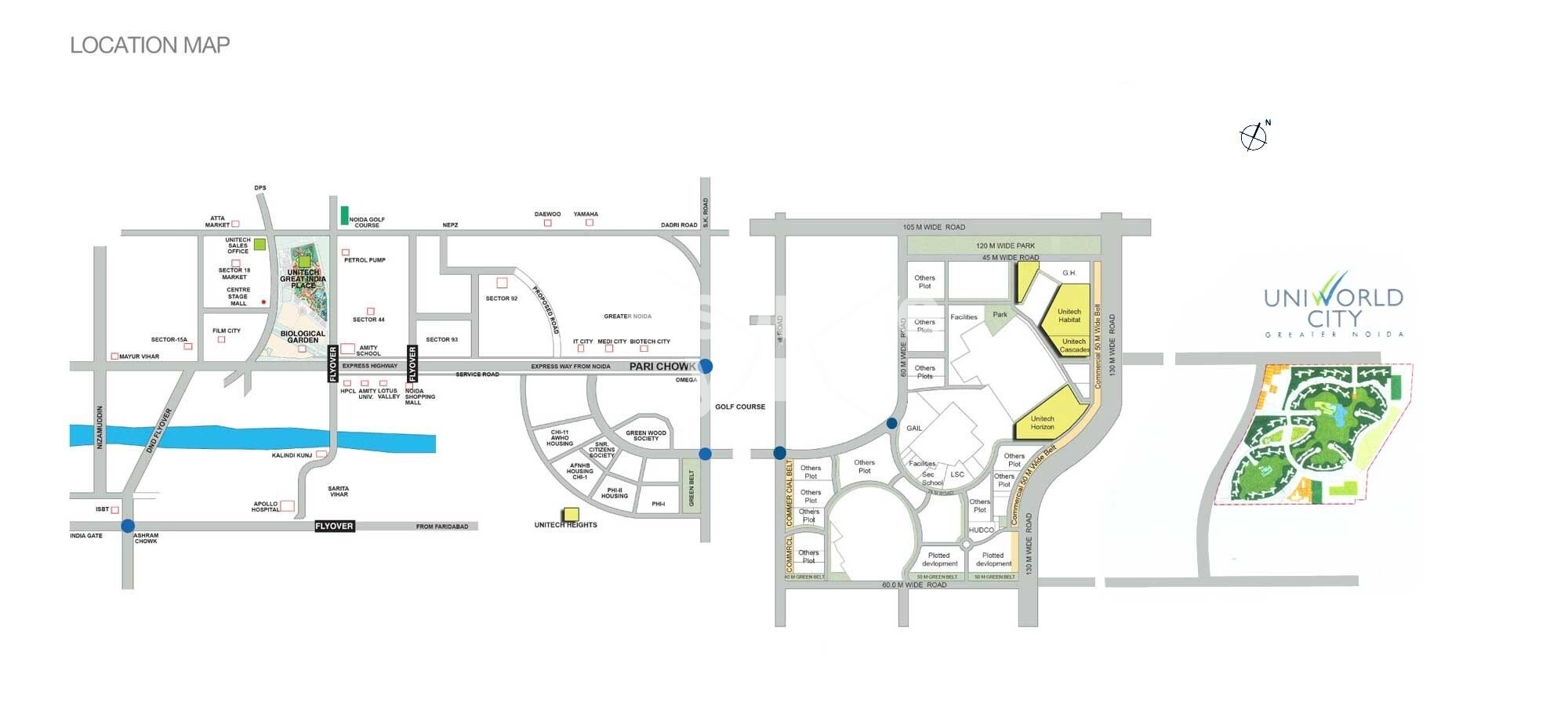 Unitech Capella Star Location Image