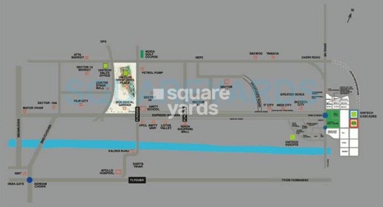 Unitech Cascades Location Image
