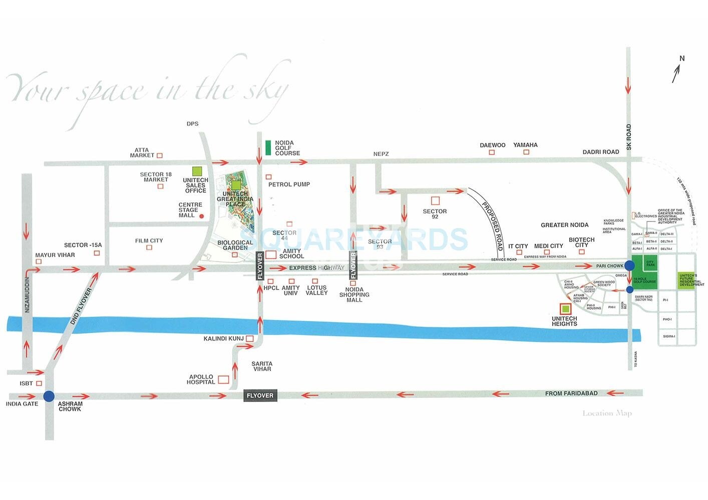 Unitech Height Location Image