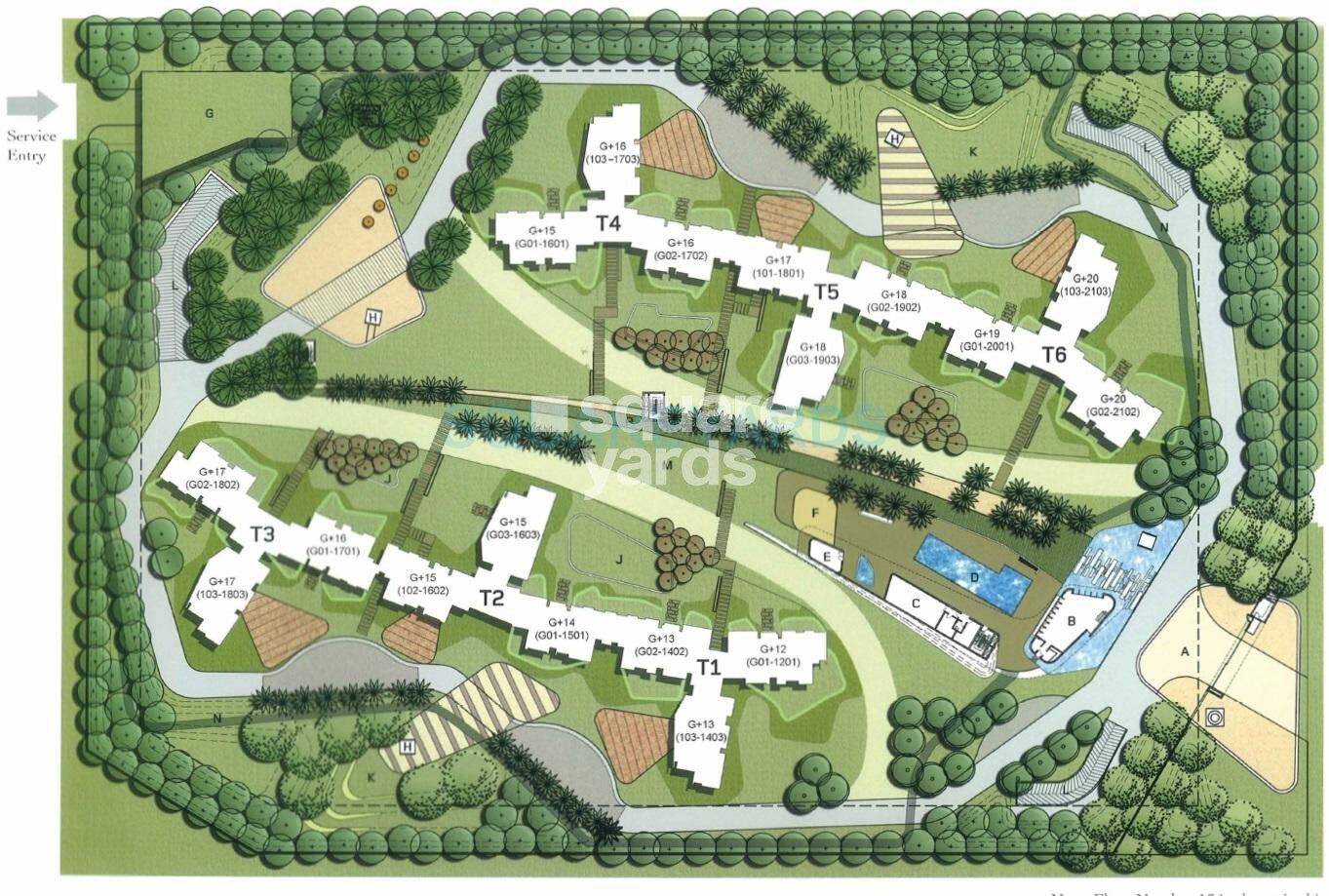 Unitech Height Master Plan 1