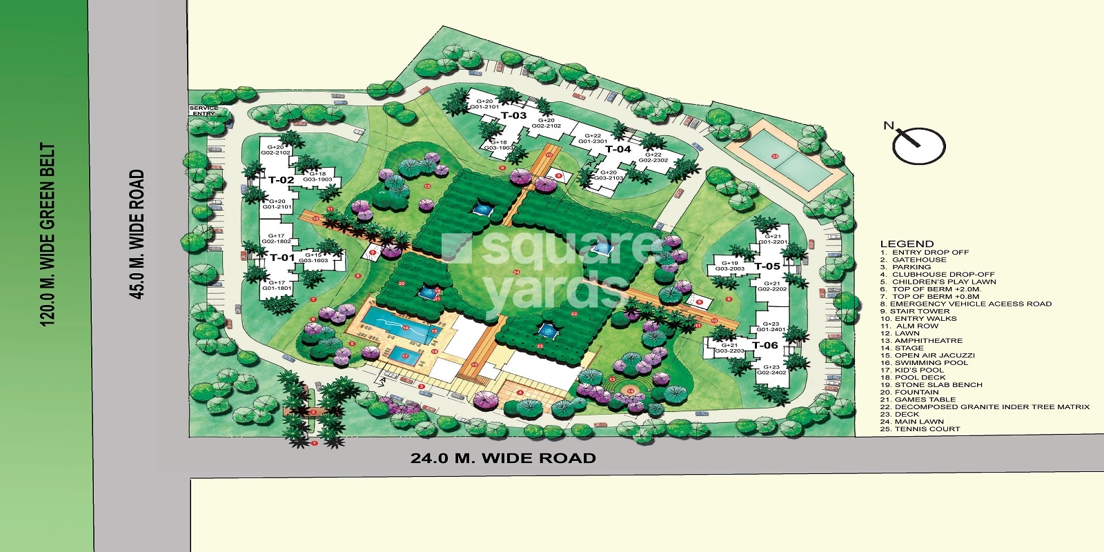 Unitech Verve Master Plan Image