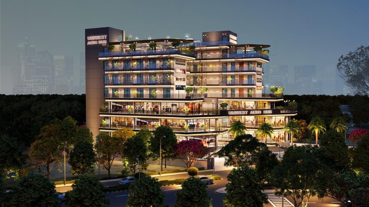Uniwest Aero Hub Commercial Exteriors