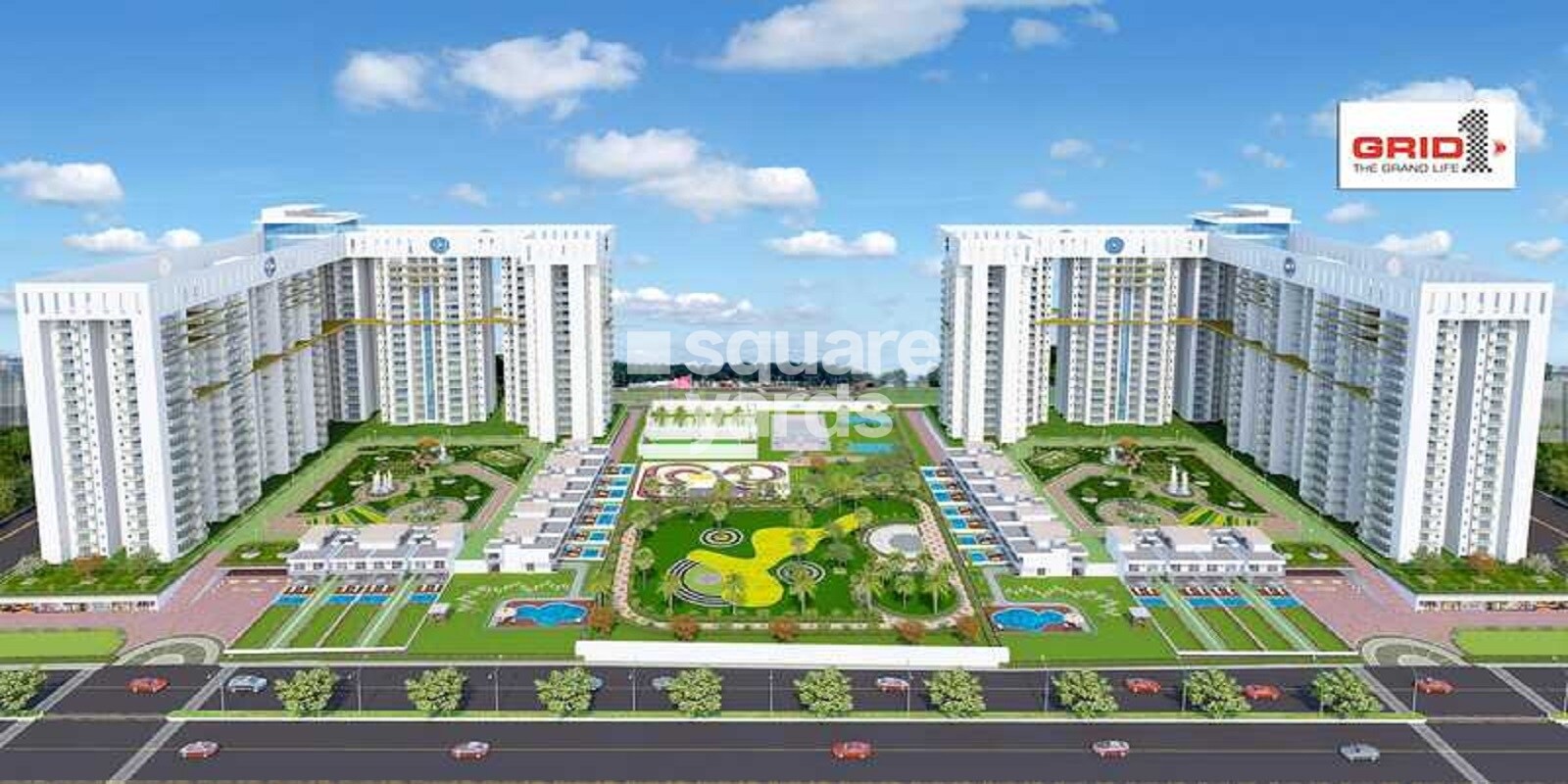 Urbainia Spaces Grid 1 residential project in Sector 25 Yamuna Expressway