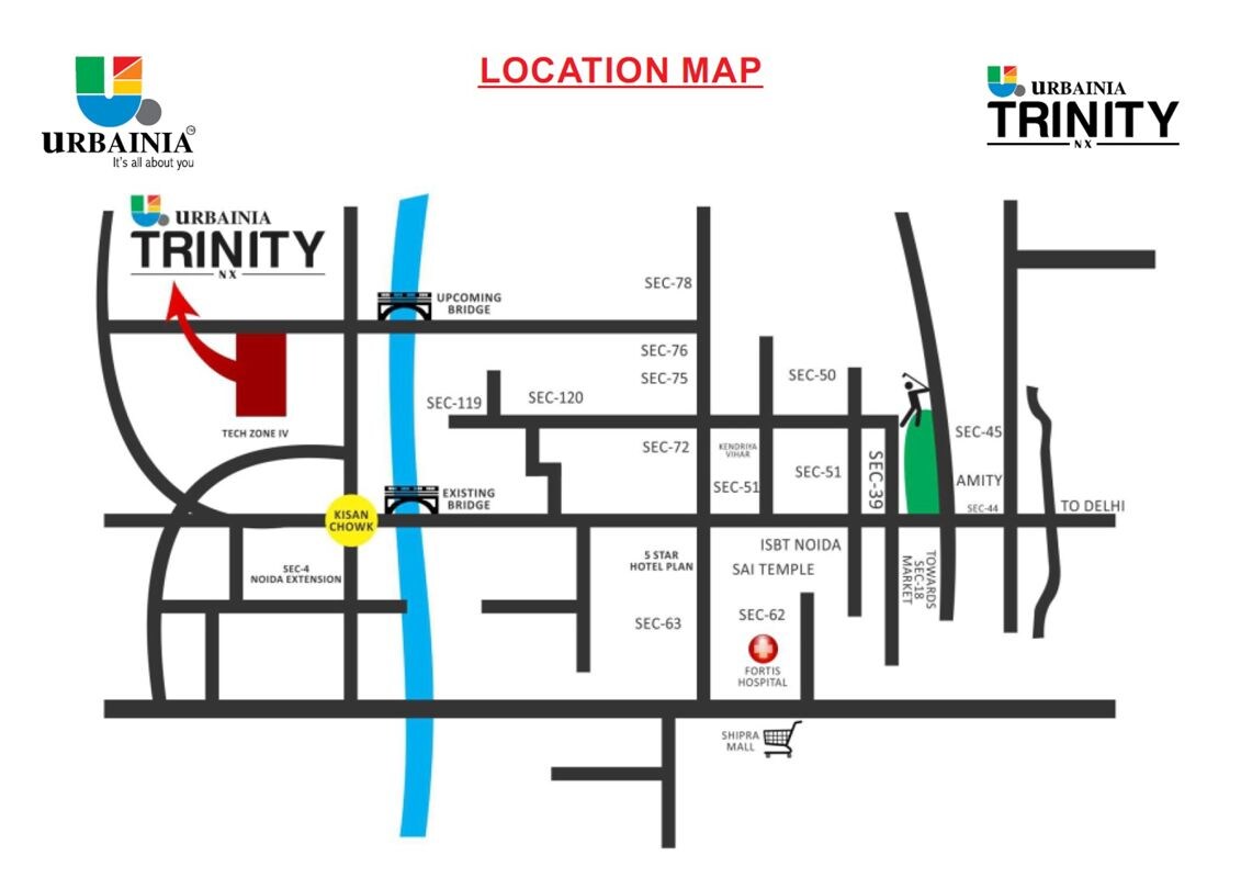 Urbainia Trinity NX Location Image