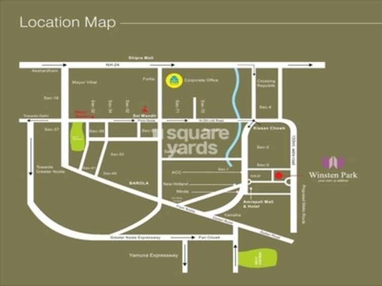 VHR Winsten Park Location Image