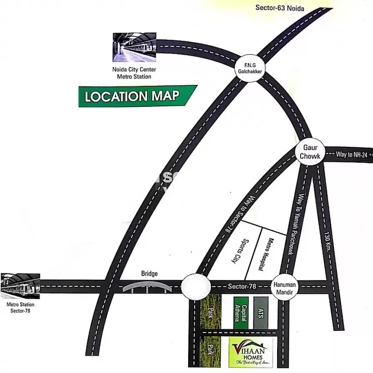Vihaan Homes Location Image
