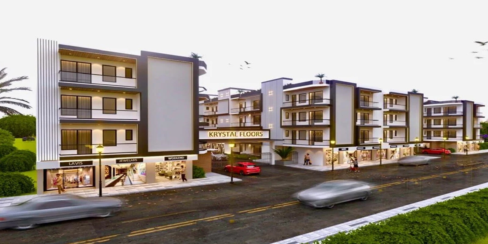 Vihaan Krystal Floors, Noida Ext Knowledge Park V, Greater Noida