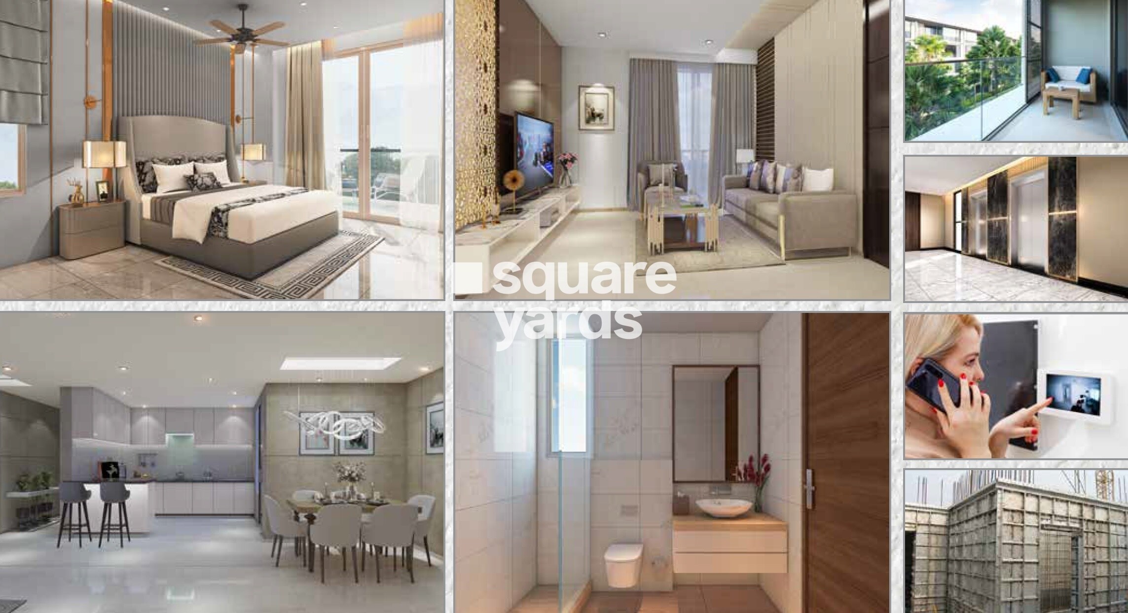 Vrinda Heritage Skyward Apartment Interiors