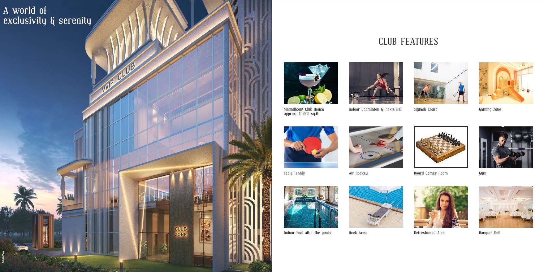 VVIP Addresses Greater Noida West Clubhouse External Image