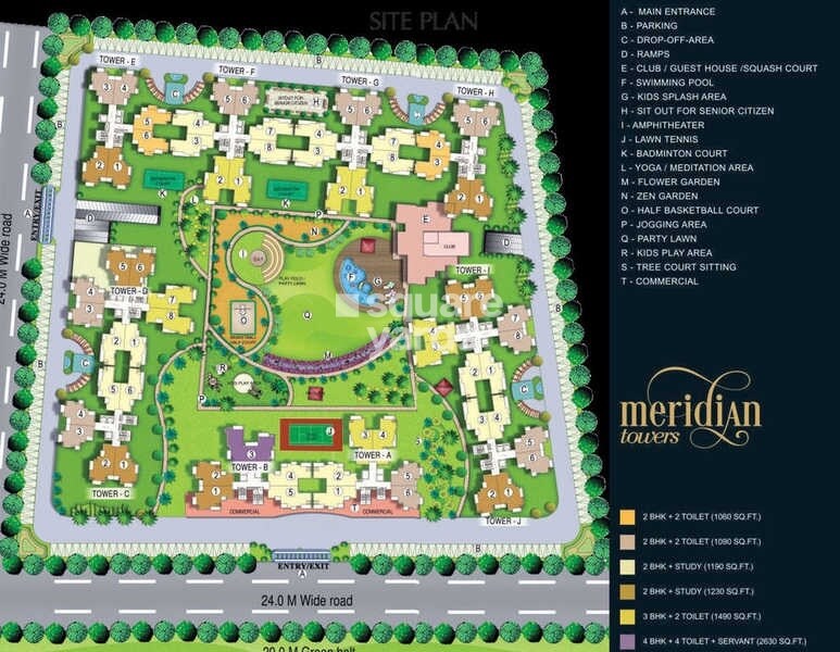 VVIP Homes Meridian Tower Master Plan 1