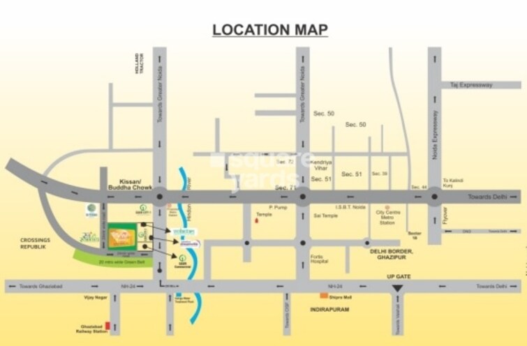 VVIP Homes Location Image