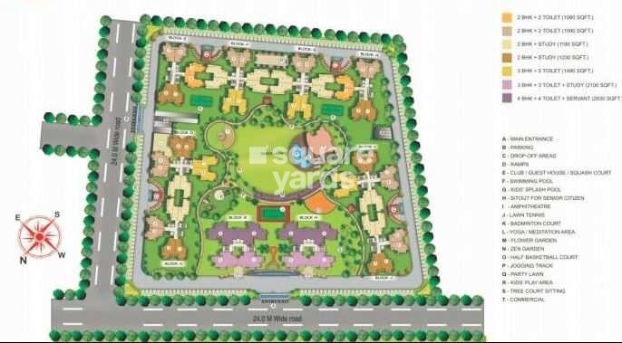 VVIP Iconic Towers Master Plan Image