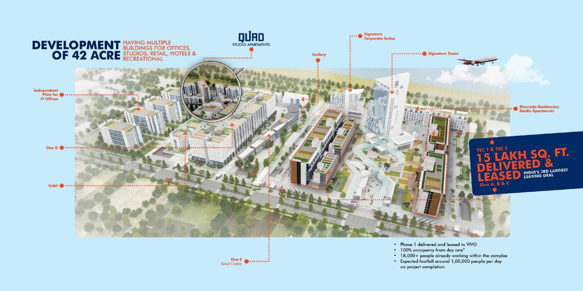 WTC Noida Master Plan Image