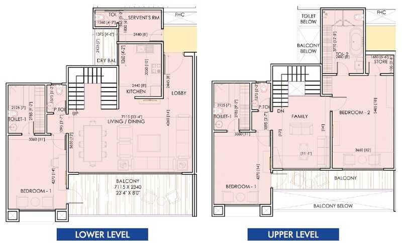 3 BHK 2360 Sq. Ft. Apartment