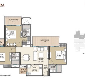3 BHK 1818 Sq. Ft. Apartment in ACE Verde