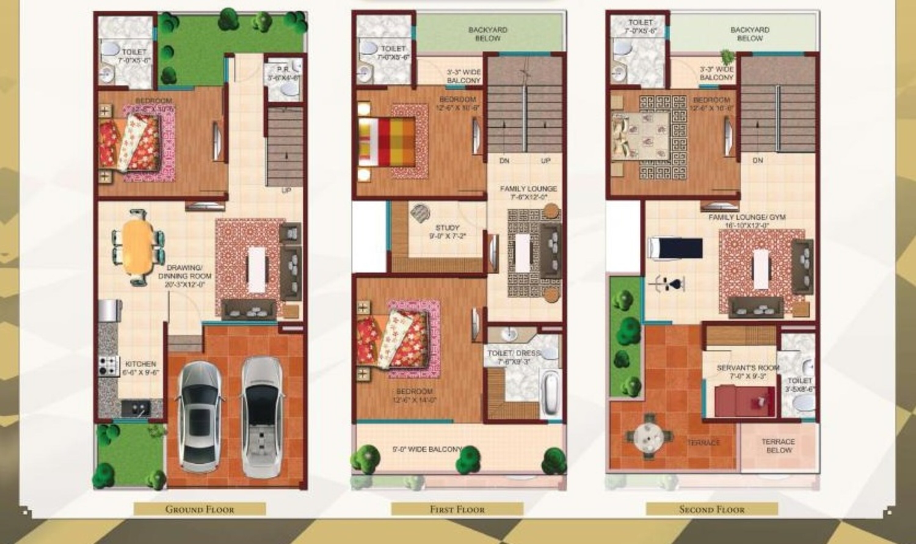 ajnara london square villa 4bhk 3085sqft 20202023202031