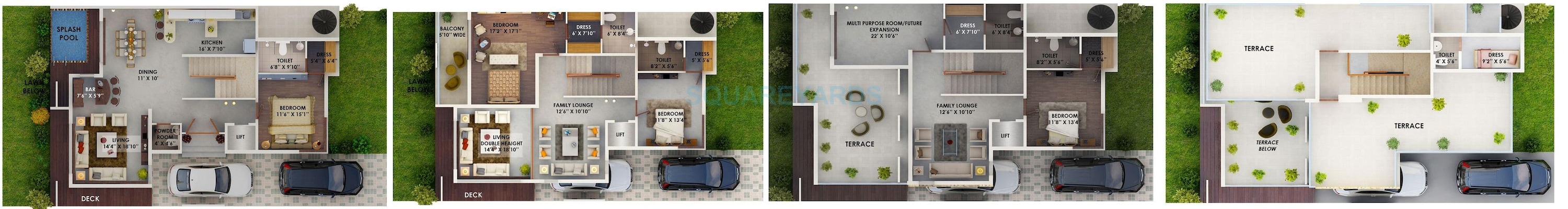 amrapali the hemisphere villa 4bhk 3885sqft 1