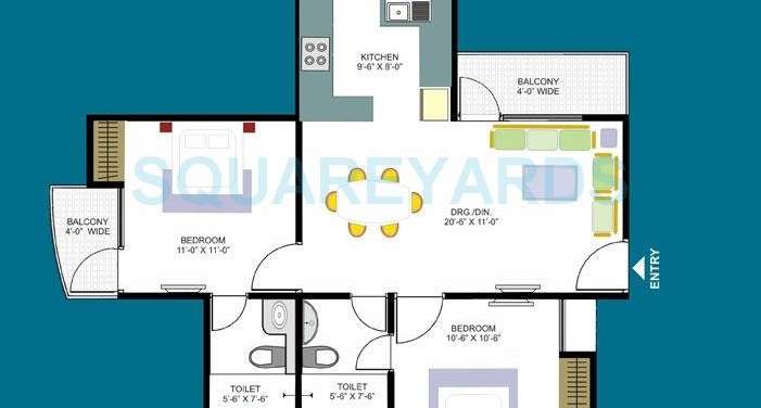 design arch ehomes apartment 2 bhk 900sqft 20241902171915