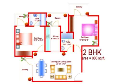 dewa kings valley apartment 2 bhk 900sqft 20211012141052