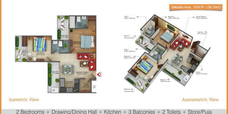 fusion homes apartment 2 bhk 1035sqft 20225306115301