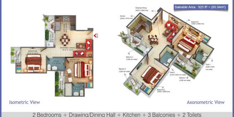 fusion homes apartment 2 bhk 925sqft 20225406115457