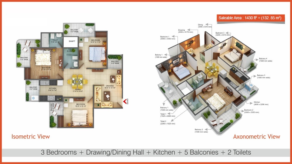 fusion homes apartment 3 bhk 1430sqft 20225406115430