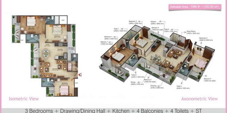 fusion homes apartment 3 bhk 1980sqft 20225406115449
