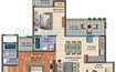 Geotech Blessings 2 BHK Layout