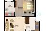 Imperia H2O Residency 1 BHK Layout
