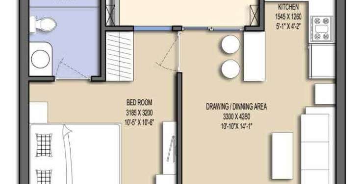 le solitairian city apartment 1 bhk 615sqft 20214106184109