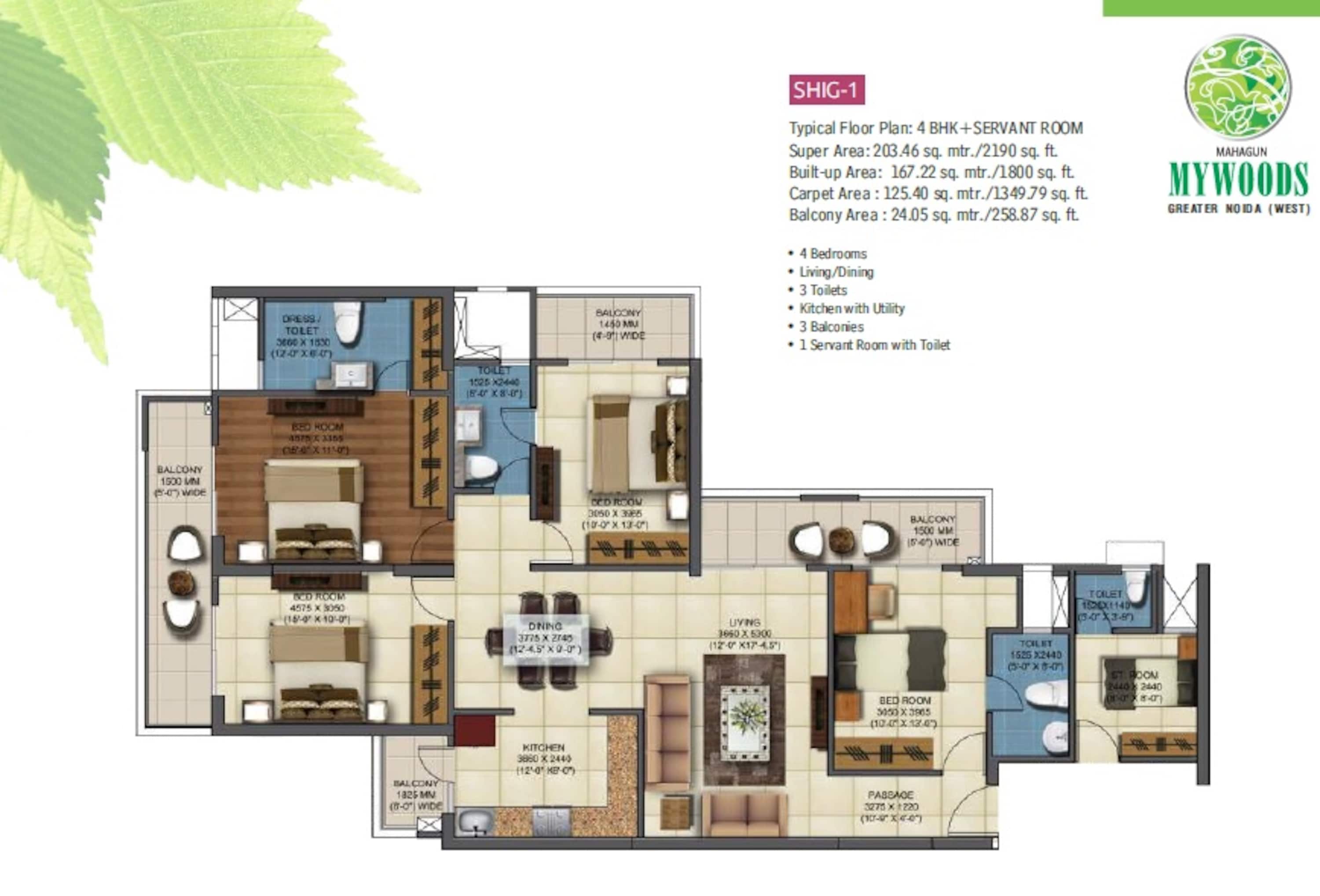 mahagun mywoods apartment 4 bhk 2190sqft 20231827011847