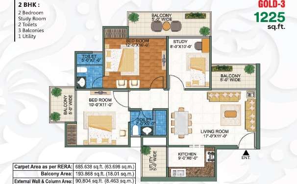 mangalya novena green apartment 2 bhk 1225sqft 20222307102322