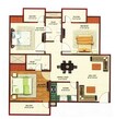 Oasis Homes 3 BHK Layout