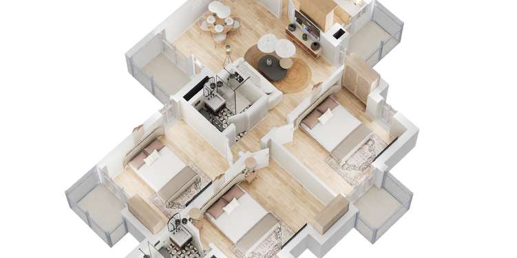 rg luxury homes apartment 3bhk 1565sqft101