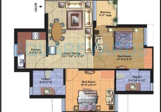 shourya alstonia apartment apartment 2bhk 1225sqft 1