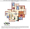 Sampada Livia 3 BHK Layout