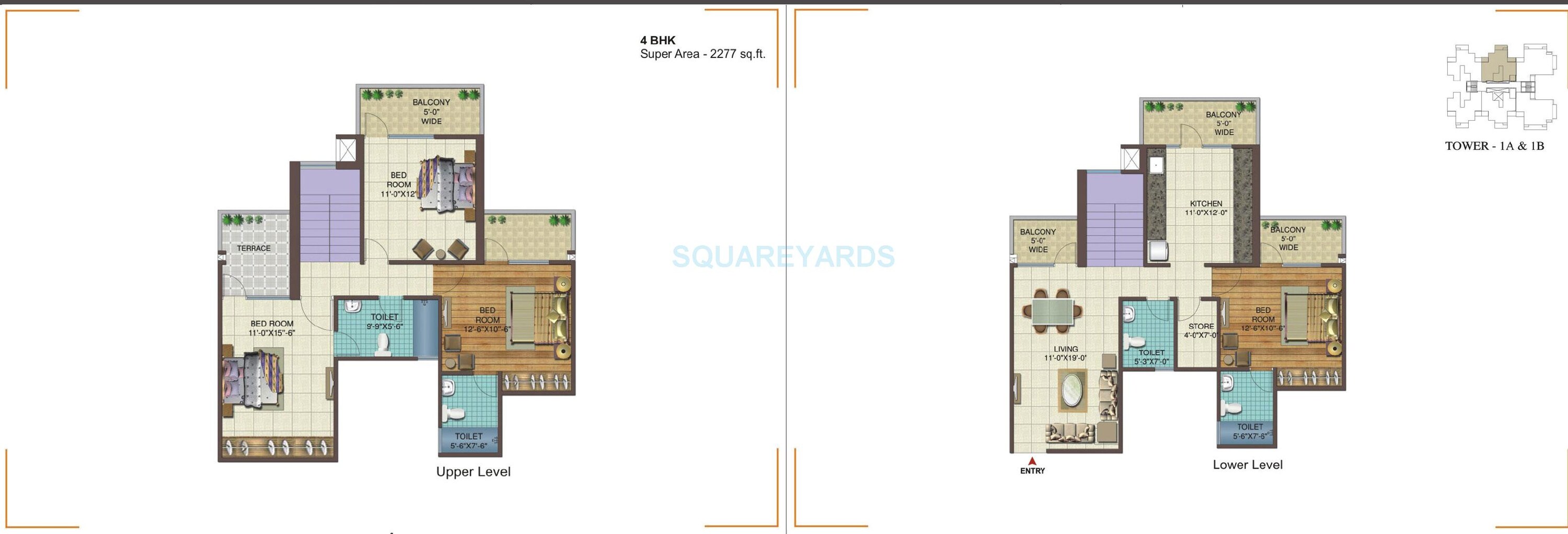 speedway avenue penthouse 4bhk 2277sqft 1